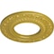 Ekena Millwork Andrea Ceiling Medallion (Fits Canopies up to 4 1/8"), 8 1/8"OD x 4 1/8"ID x 1/2"P, Rich Gold CM08ADRGS - alternate 4